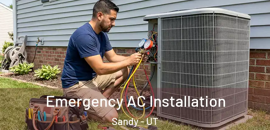 Emergency AC Installation Sandy - UT