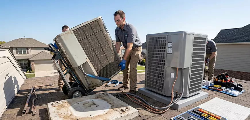 High-Efficiency Emergency Replacement in Sandy