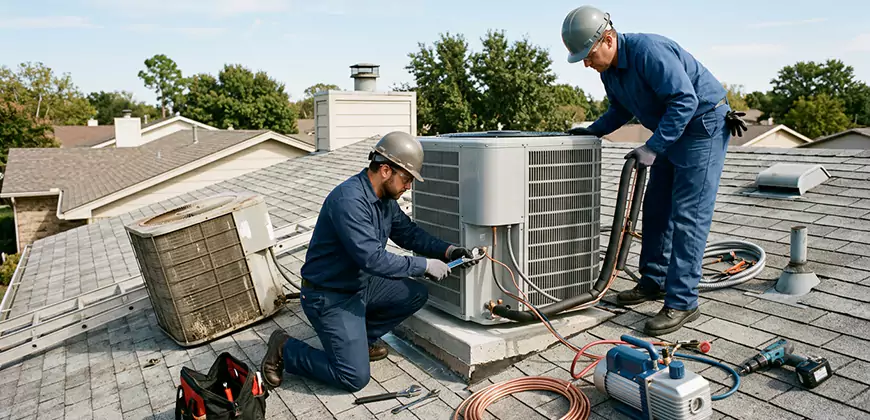 High-Efficiency Condenser Upgrade Service in Sandy